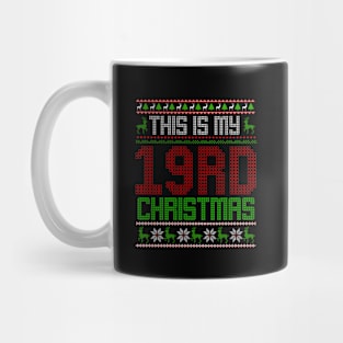 This Is My 19rd Christmas Mug